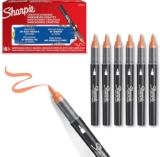 Sharpie Creative Marker Acrylic Paint Pens Orange – 6-Pack