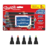 Sharpie Creative Markers: Acrylic Paint Pens, Earth Tones, 5 Count – £5.41 S&S