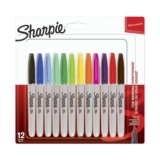 Sharpie Fine Permanent Markers 12pcs