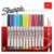 Sharpie Permanent Markers Ultra Fine Point for Precise Marks Assorted Colours 12 Marker Pens
