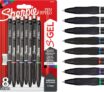 Sharpie S-Gel Gel Pens Medium Point (0.7mm) Assorted Ink Colours 8 Count