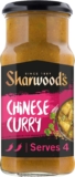 Sharwoods Aromatic Chinese Curry Sauce, 425 g Jar (1-Pack)