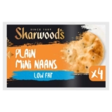 Sharwoods Low Fat Mini Nan – 4 Pack – In Store Sheffield