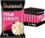 Sharwoods Prawn Crackers, Crispy Chinese Snack, 60 g (6-Pack)