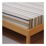 Sheet Story Bamboo King Size Fitted Sheets, 41cm-Deep-Pocket, Striped