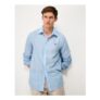 Shirt in Blue & Cream Westgate Stripe