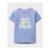 Short Sleeve Graphic T-Shirt in Blue