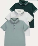 Short Sleeve Polo Shirts 3 Pack (1-1.5 Yrs / 1.5-2 Yrs) – Free C&C
