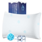 Shredded Memory Foam Pillow Adjustable Cooling Side Sleeper Pillow for Neck – Sold by CloudÉtoile / FBA