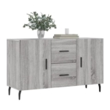 Sideboard Grey Sonoma 100x36x60 Cm Engineered Wood