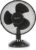 Signature 9 2 Speed Desk Fan with Oscillation, Adjustable Tilt, Black, S40008B