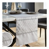 Silver Deco Sequin Runner