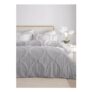 Silver Elissia Duvet Cover Set Double