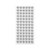 Silver Heart Puffy Stickers 78 Pack