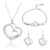 Silver Jewellery Set for Women and Girls