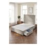 Silver Somnior Eleanor Divan Bed with 2 Drawers