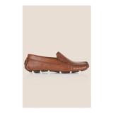 Silver Street London Falmouth Leather Mens Slip-on Moccasin Loafers