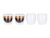 Silvercrest Insulated double walled borosilicate Espresso Glasses x4/Latte Macchiato x2/Cappuccino x3 or Tea Glasses x2