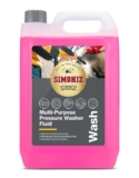 Simoniz SAPP0174A Multi Purpose Pressure Washer Shampoo Fluid, Pink, 5 Litre