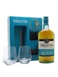 Singleton of Dufftown 12 Year Old 2 Glass Set Speyside Single Malt Scotch Whisky Distillery Bottling 70cl / 40%
