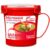Sistema Microwave Soup Mug 656 ml Microwave Food Container with Steam Release Vent BPA-Free Red 1 Count