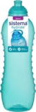 Sistema Squeeze Twist n Sip Sports Water Bottle 620 ml Leakproof Kids Water Bottle BPA-Free Assorted Colours (Not Selectable) 1 Count