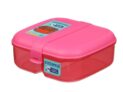 Sistema pink ribbed lunch box 827ml (clubcard price)