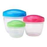 Sistema to GO Snack Nest Containers, BPA-Free, 3 Pack
