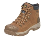 Site Fortress Size 7 Tan Waterproof Steel Toe Cap Safety Boots (570RE) (Free C&C)