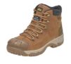 Site Fortress Size 7 Tan Waterproof Steel Toe Cap Safety Boots (570RE) (Free C&C)