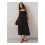 Size 16 – 18 Curve Cinched Waist Stretch Midi Dress