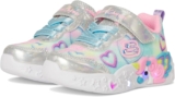 Skechers Girls Unicorn Charmer Lil Heart Sparkles Sneaker