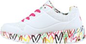 Skechers Girls Uno Lite Lovely LuvSneaker