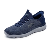 Skechers Mens Summits Key PaceTrainers – Navy Mesh