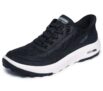 Skechers Mens Urban Explore Slip-in Trainers – Black – Size 9.5 UK