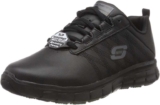 Skechers Womens Sure Track EarthLace-up Sneakers Colour: Black Leather Size: 4 UK