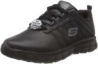 Skechers Womens Sure Track EarthLace-up Sneakers Colour: Black Leather Size: 4 UK