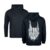 Skeleton Rockhand Hoodie Black by Gothicana by EMP