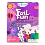 Skillmatics Foil Fun Unicorns & Princesses, Foil Art & Craft, Gift for Kids