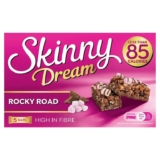 Skinny Dream Rocky Road/Salted Caramel/Choc Caramel Bars (5 x 20/25/24g) – Clubcard Price