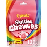 Skittles Chewies Fruits Sweets Pouch Bag 137g (£0.72 S&S)