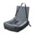 Skylos Dog Booster Car Seat Travel Carrier Plush Bed Grey
