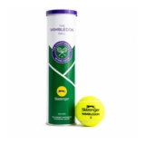 Slazenger Wimbledon Tennis Balls, Yellow, Tube of 4