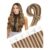 Sleekalon Invisible Tape Hair Extensions, 20pcs, Remy, 12in