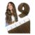 Sleekalon Invisible Tape-in Hair Extensions, 20pcs, Remy Ombre 20in