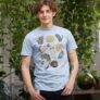 Sleepy Cats Mens T-shirt – Various Colours and Sizes