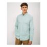 Slim Fit Double Stripe Shirt in Green