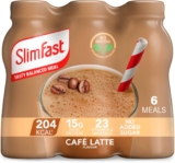 SlimFast Café Latte Meal Replacement Shake 6 x 325 ml