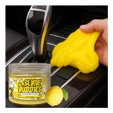Slime Buddies Putty Gel for Car Vents, Keyboards, Lemon Scent