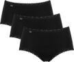Sloggi 24/7 Cotton Lace Midi 3 Pack Briefs